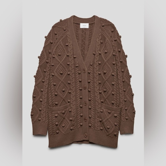 Wilfred Sweaters - Wilfred Aritzia Alps Cardigan - Oversized, Merino Wool Blend
